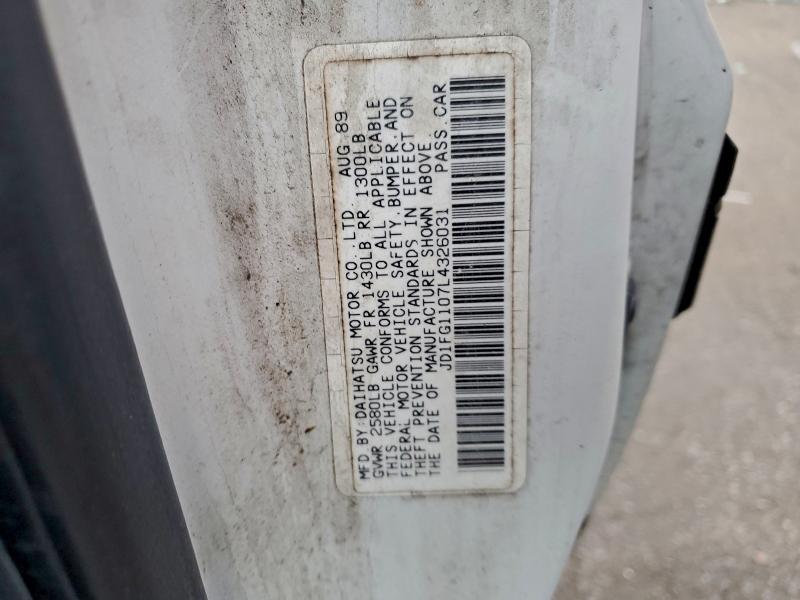 1990 Daihatsu Charade se