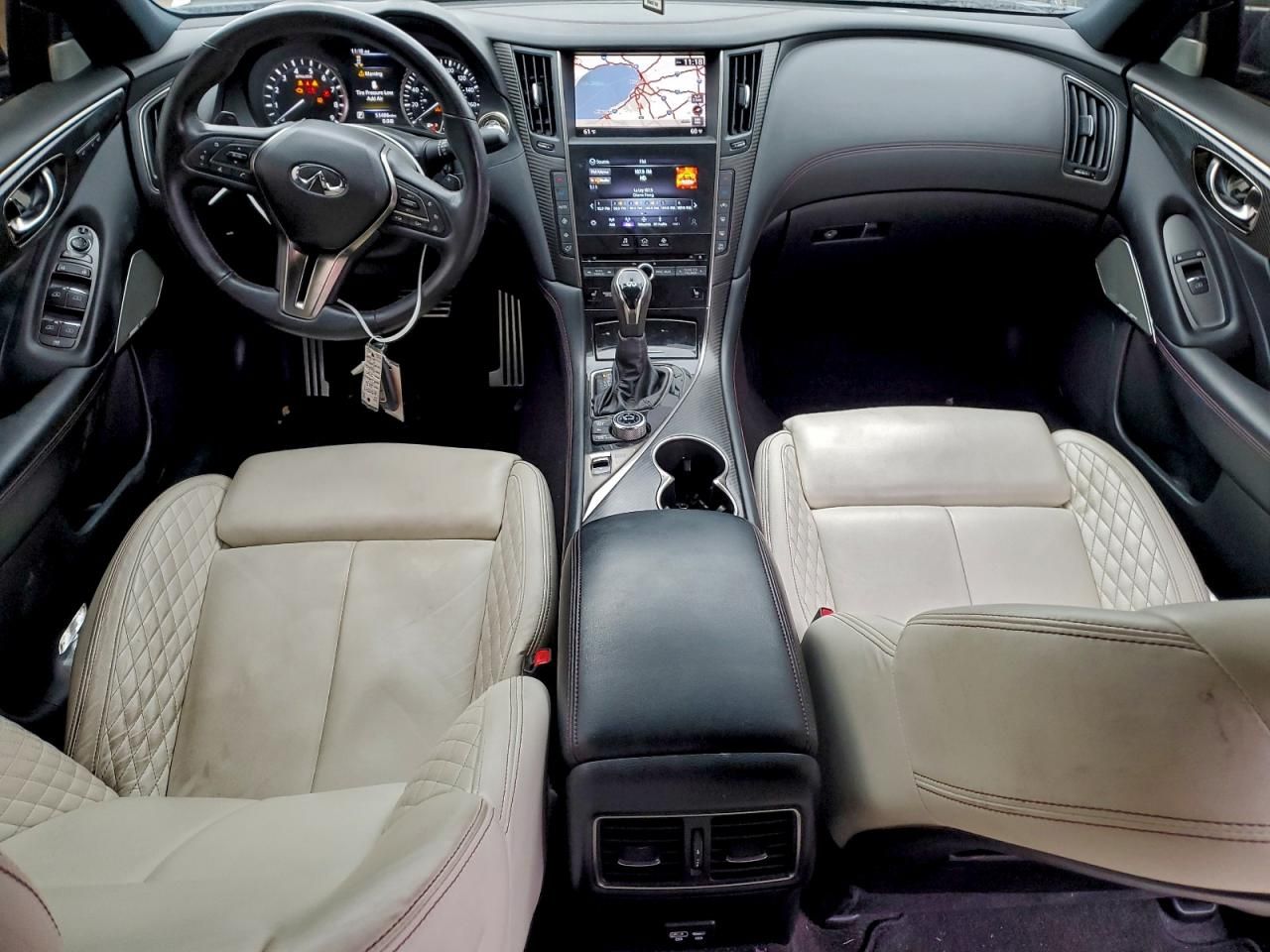 2021 Infiniti Q50 red Sport 400