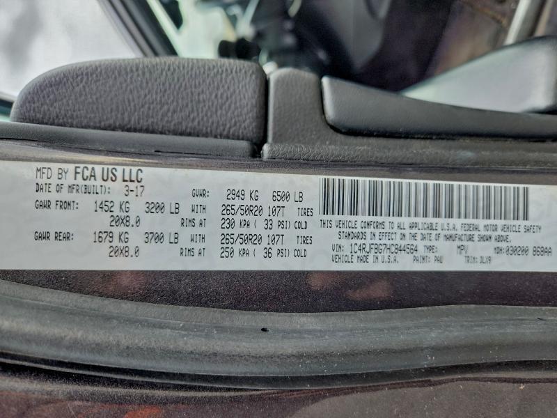 2017 Jeep Grand Cherokee Limited