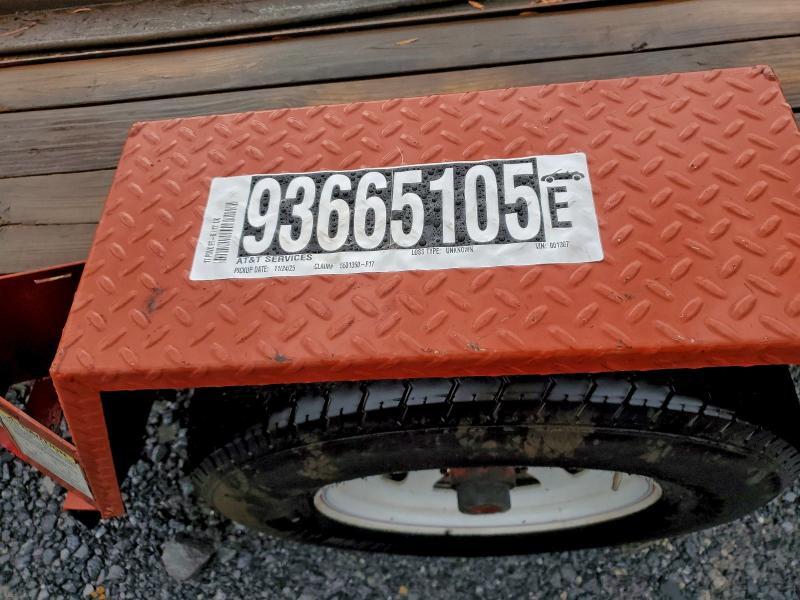 2017 Fell Ing Ft-6 T-1 Tilt Deck Equipment Trailer
