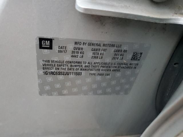 2018 Chevrolet Volt lt