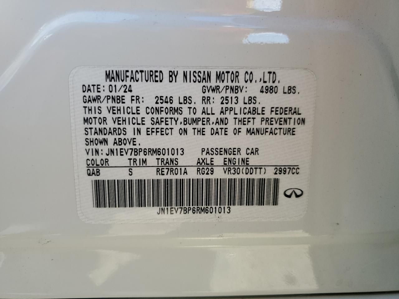 2024 Infiniti Q50 Luxe