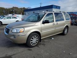 Salvage cars for sale from Copart Ham Lake, MN: 2005 Buick Terraza cxl