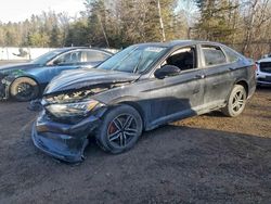 Salvage cars for sale from Copart Cookstown, ON: 2019 Volkswagen Jetta sel