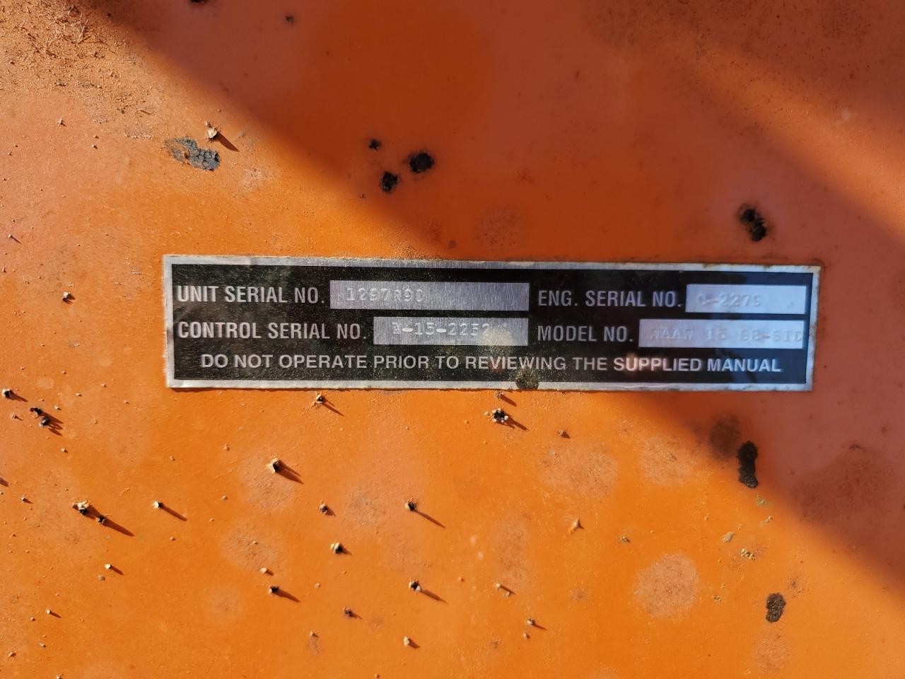 1997 Others 1997 Work Area Protection WAAW-15 68-STD Arrow BOA