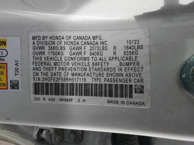 2024 Honda Civic Sport