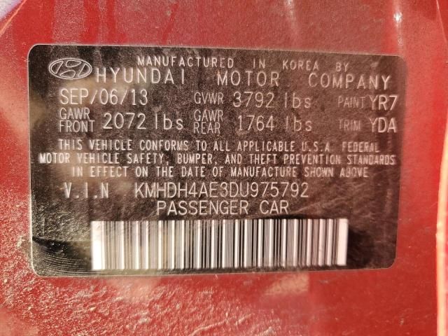 2013 Hyundai Elantra gls