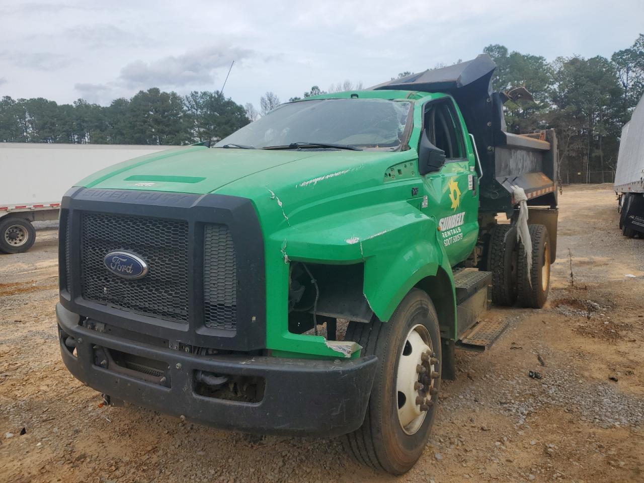 2018 Ford F650 Super Duty Dump Truck