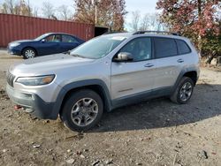 Jeep Cherokee salvage cars for sale: 2019 Jeep Cherokee Trailhawk