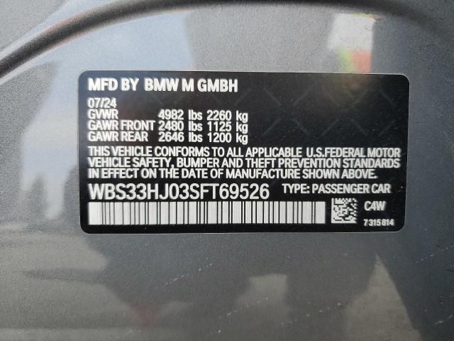 2025 BMW M3 Competition