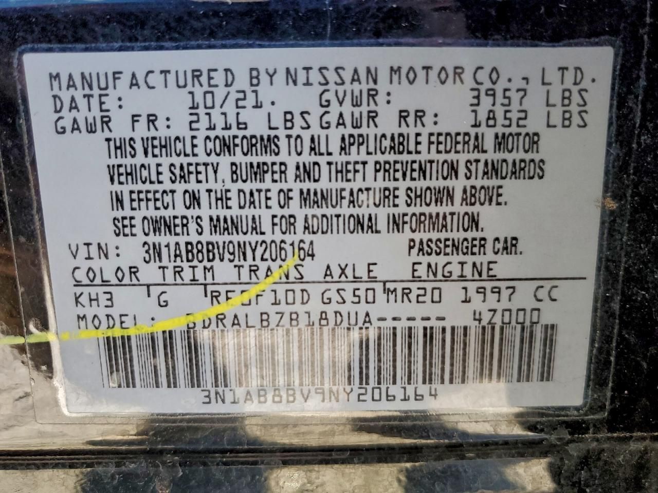 2022 Nissan Sentra s