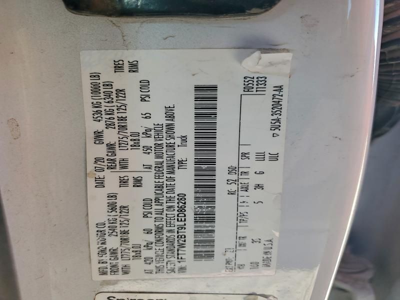 2020 Ford F250 Super Duty