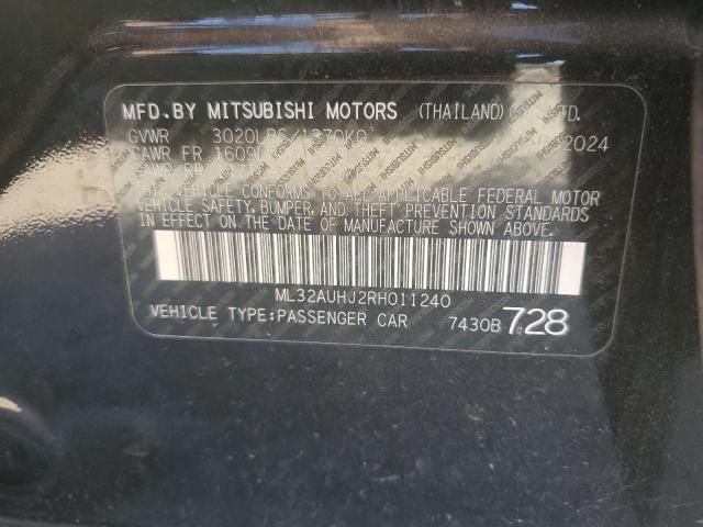 2024 Mitsubishi Mirage es