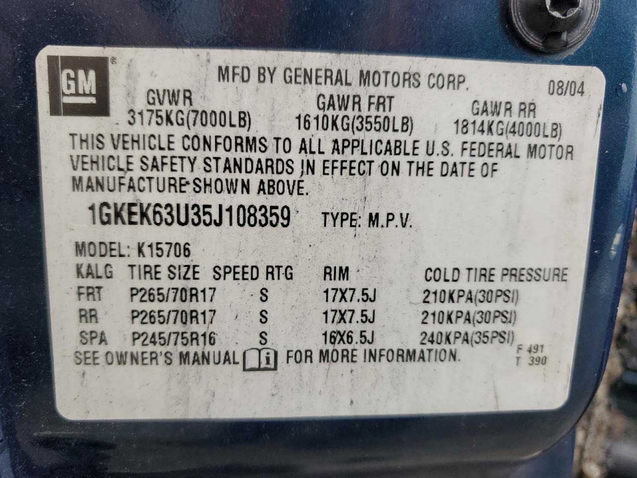 2005 GMC Yukon Denali