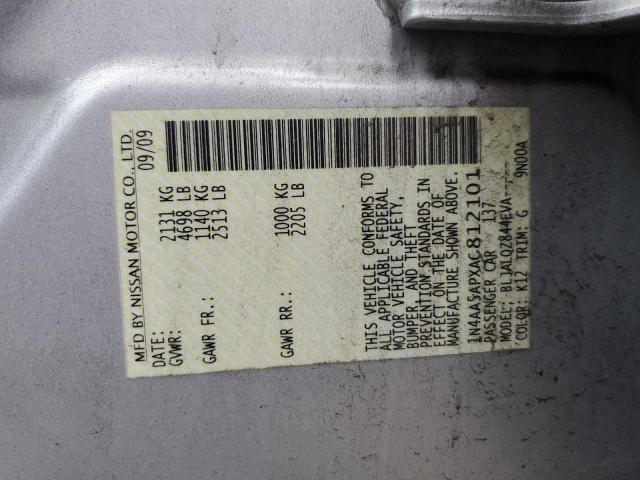 2010 Nissan Maxima s