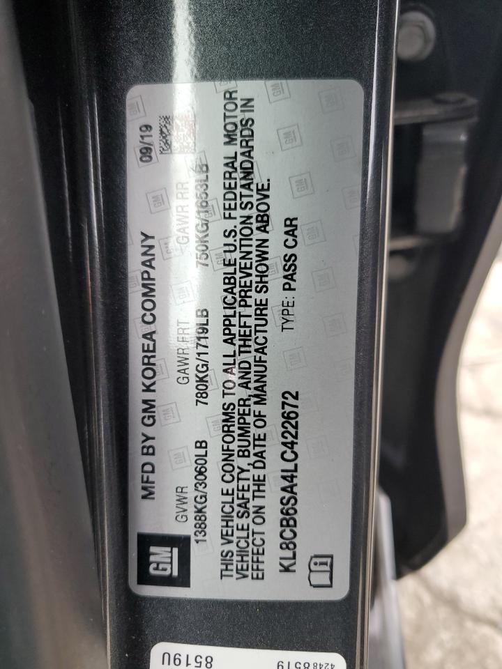 2020 Chevrolet Spark ls