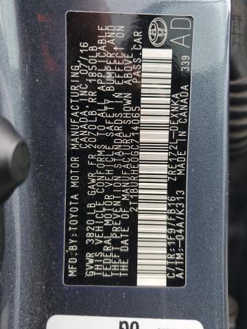 2016 Toyota Corolla le