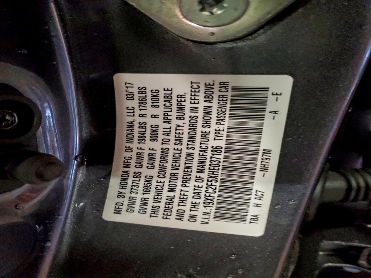 2017 Honda Civic lx