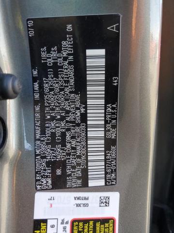 2011 Toyota Sienna xle