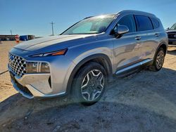 Hyundai Vehiculos salvage en venta: 2021 Hyundai Santa fe Limited