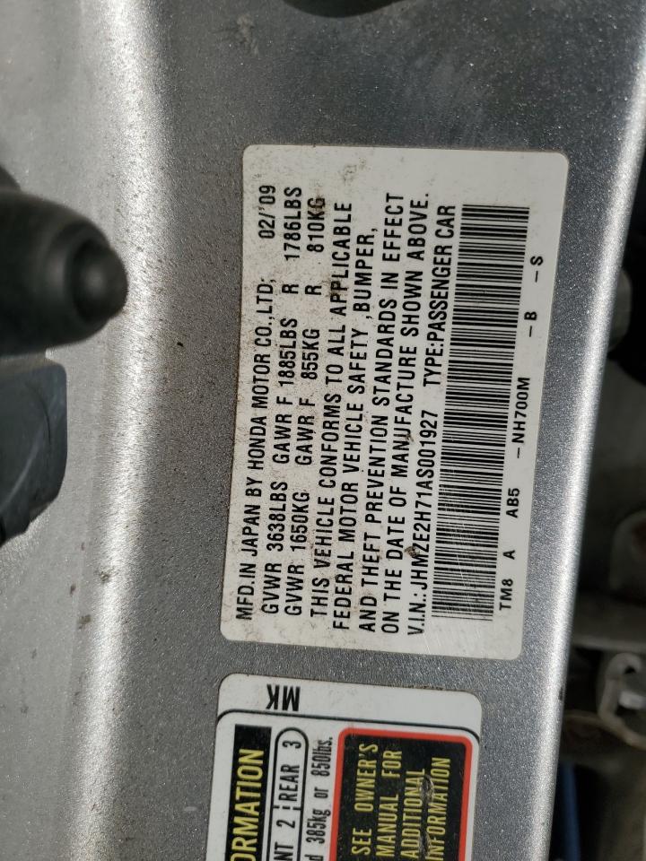 2010 Honda Insight ex