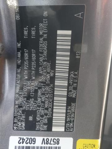 2014 Toyota Sienna xle