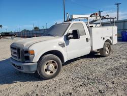Vehiculos salvage en venta de Copart Corpus Christi, TX: 2008 Ford F-350 Utility / Service Truck