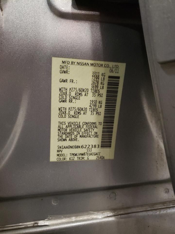 2011 Nissan Armada Platinum