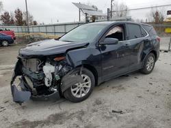 Salvage cars for sale from Copart Dyer, IN: 2020 Chevrolet Equinox lt