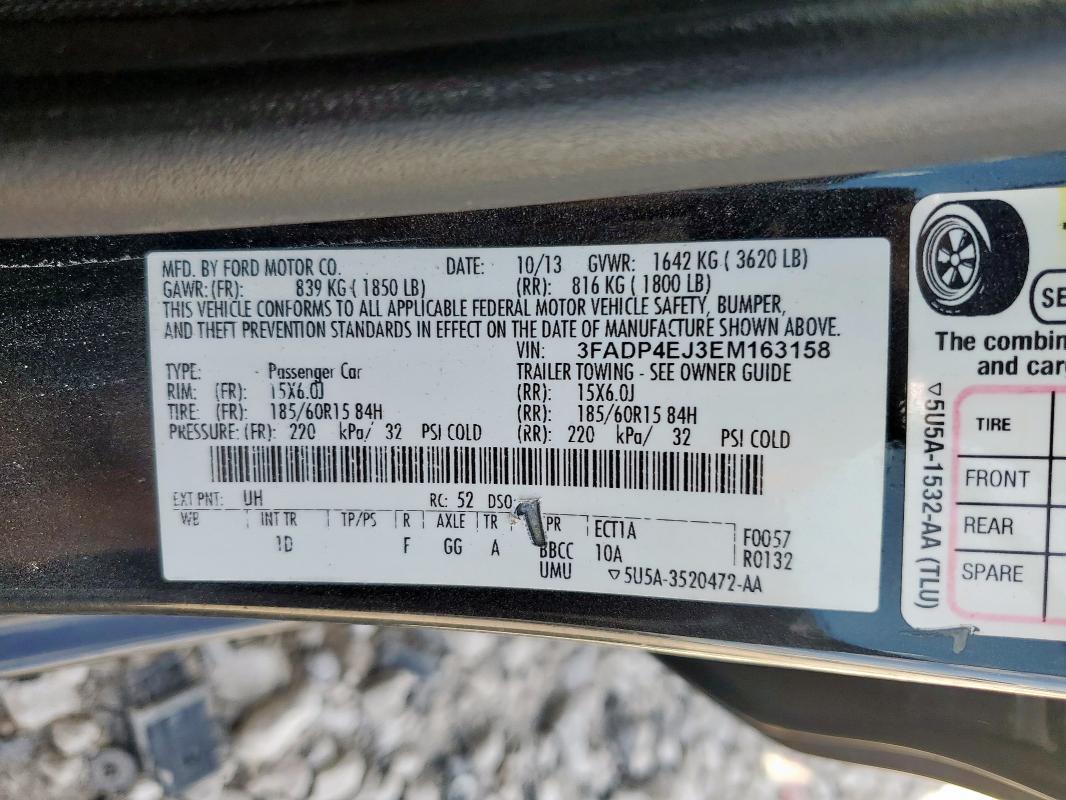 2014 Ford Fiesta se