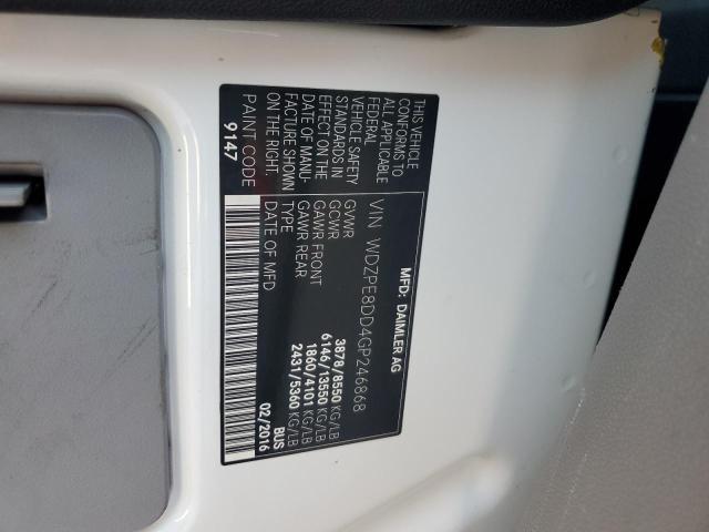 2016 Mercedes-Benz Sprinter 2500