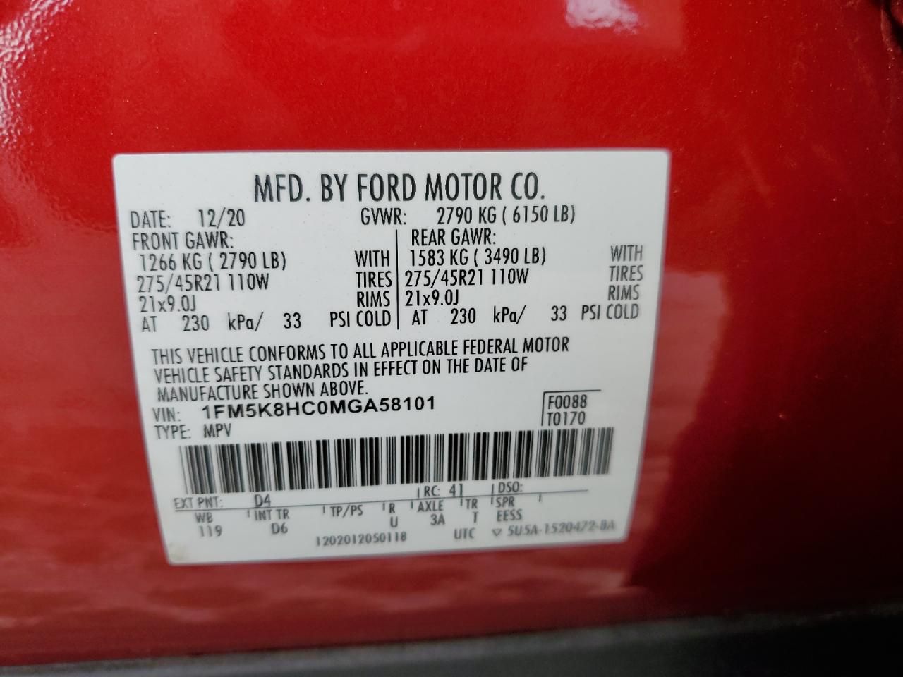 2021 Ford Explorer Platinum