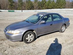 Salvage cars for sale from Copart Gainesville, GA: 2000 Honda Accord EX