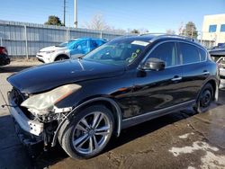 Salvage cars for sale from Copart Littleton, CO: 2012 Infiniti EX35 Base