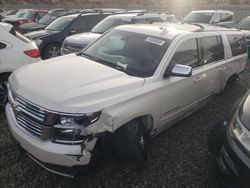 Salvage cars for sale from Copart Reno, NV: 2015 Chevrolet Suburban K1500 LTZ