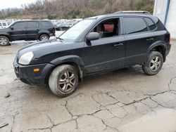 Salvage cars for sale from Copart Hurricane, WV: 2007 Hyundai Tucson GLS