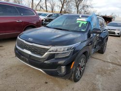 KIA Seltos salvage cars for sale: 2021 KIA Seltos SX