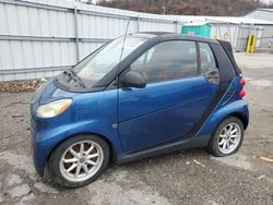 Smart salvage cars for sale: 2008 Smart Fortwo Passion