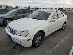 Mercedes-Benz salvage cars for sale: 2002 Mercedes-Benz C 240