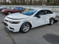 Chevrolet Malibu salvage cars for sale: 2017 Chevrolet Malibu LS