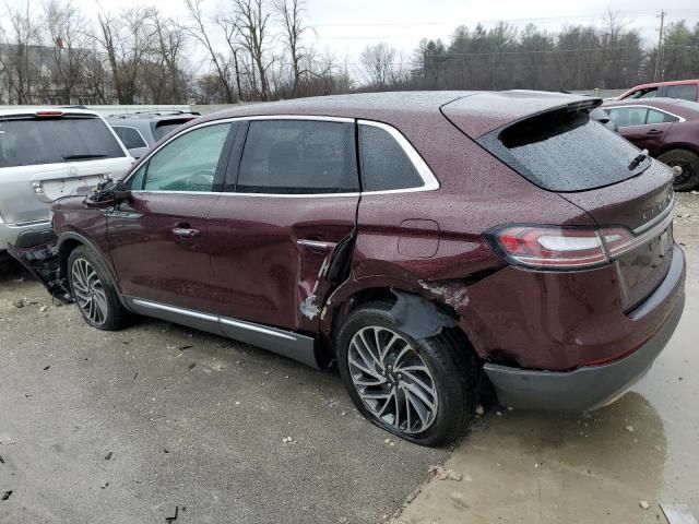 2019 Lincoln Nautilus Reserve