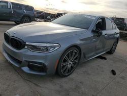 Vehiculos salvage en venta de Copart Grand Prairie, TX: 2018 BMW 540 I