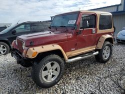 2002 Jeep Wrangler / TJ Sahara en venta en Wayland, MI