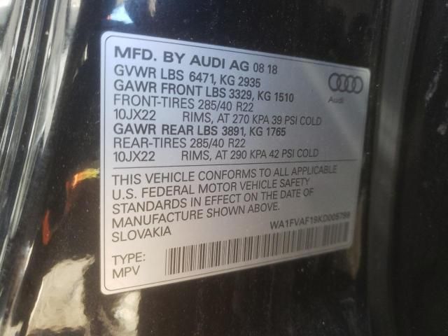 2019 Audi Q8 Prestige S-Line