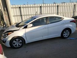 Hyundai Elantra salvage cars for sale: 2016 Hyundai Elantra SE