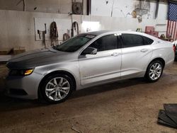 Chevrolet Vehiculos salvage en venta: 2017 Chevrolet Impala LT