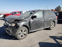 Salvage cars for sale from Copart Anthony, TX: 2018 Nissan Pathfinder S
