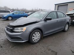 Vehiculos salvage en venta de Copart Duryea, PA: 2015 Volkswagen Jetta Base