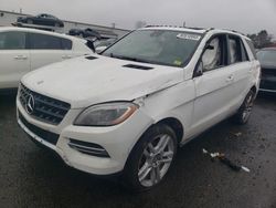 Mercedes-Benz ML 350 4matic salvage cars for sale: 2015 Mercedes-Benz ML 350 4matic