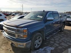 Chevrolet Silverado k1500 ltz salvage cars for sale: 2015 Chevrolet Silverado K1500 LTZ